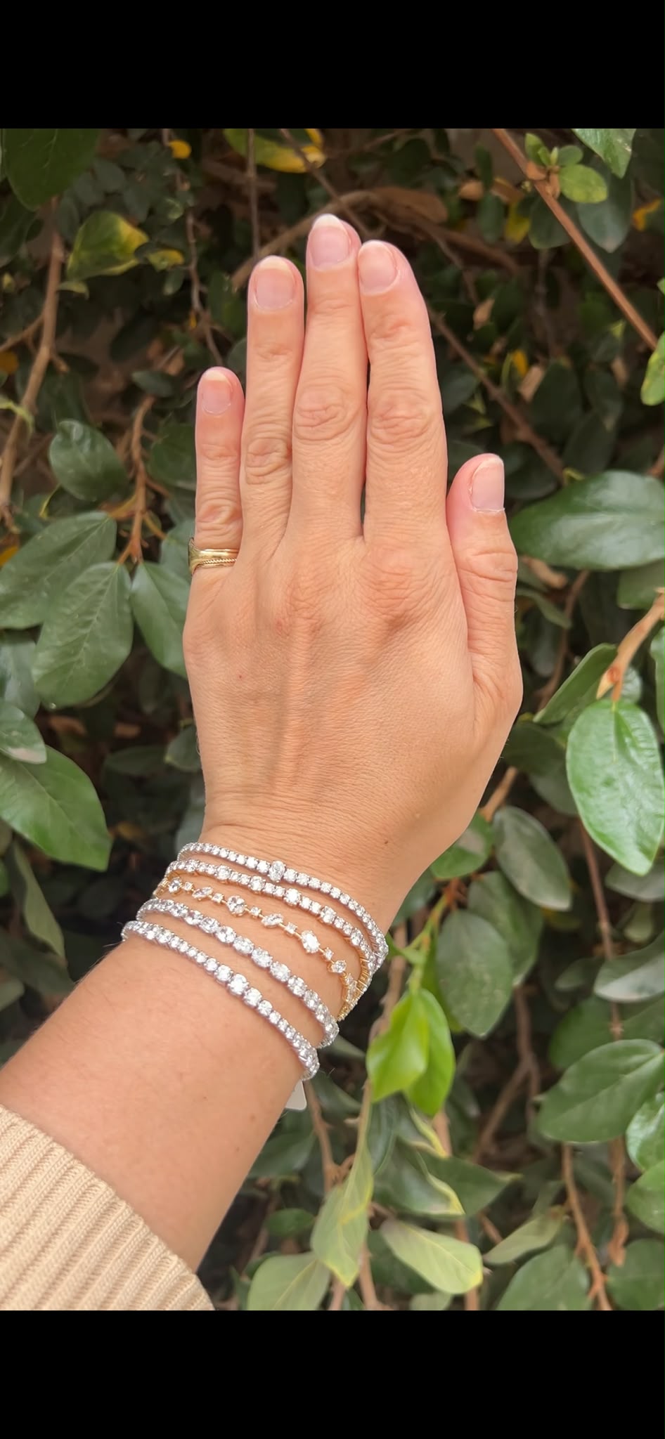 Multi Shape Lab Diamond Bracelet