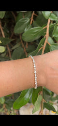 Round Lab Diamond Bracelet